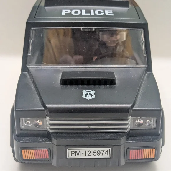 Playmobil/ Geobra Police Swat Vehicle Playset - Picture 2 of 10